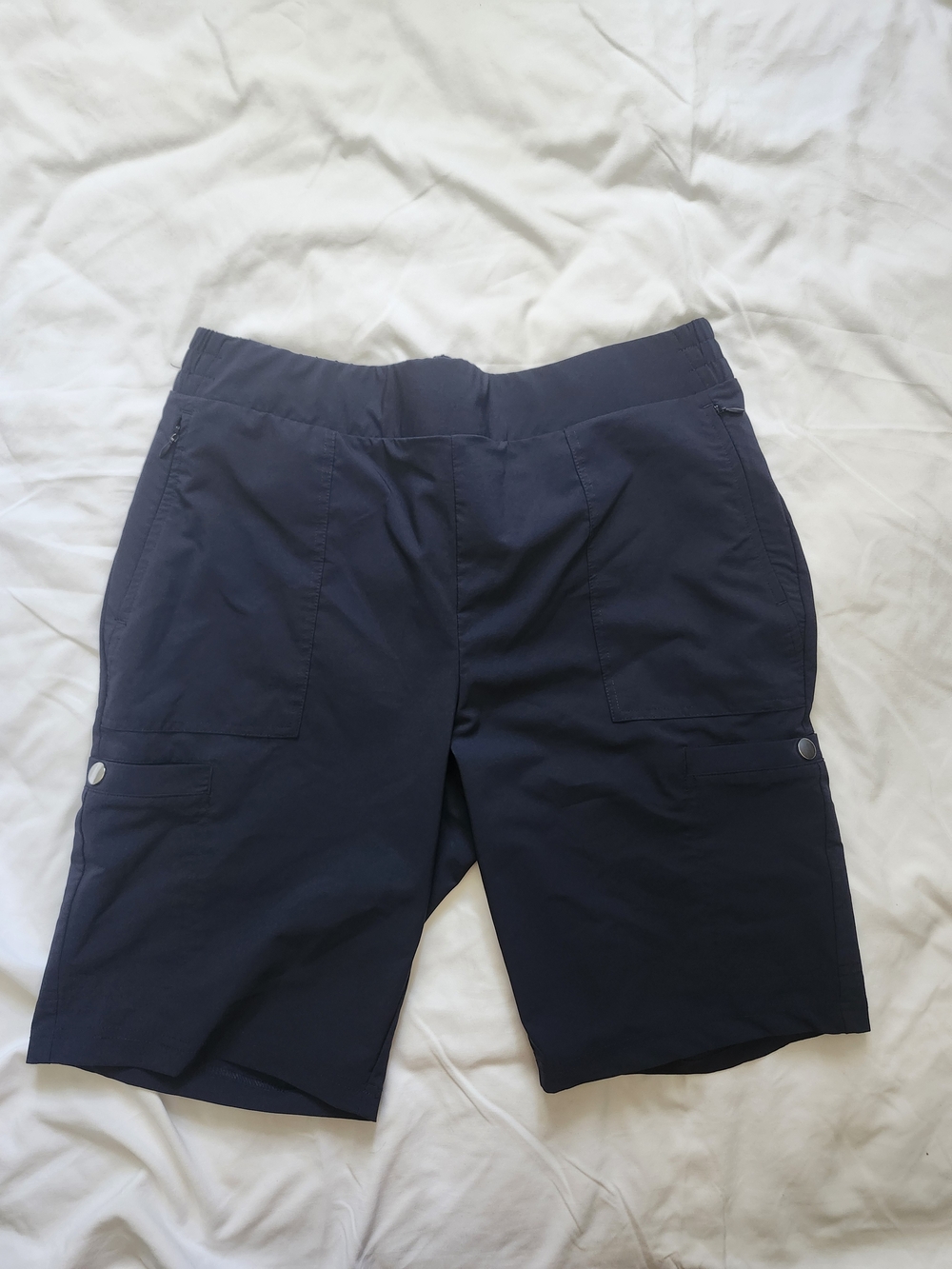 Chico's Navy Hybrid Performance Shorts